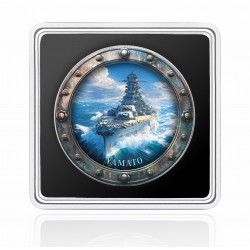 YAMATO - SŁYNNE STATKI 1 OZ 1 DOLAR STANY ZJEDNOCZONE AMERYKI SREBRNA MONETA 2025