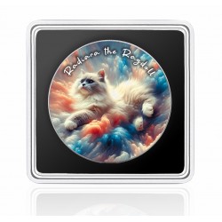 RADIARA THE RADGOLL - NEBULA CATS 1 OZ 1 DOLLAR SILVER COIN USA 2025