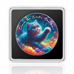 ELARA THE EXOTIC SHORTHAIR - NEBULA CATS 1 OZ 1 DOLLAR SILVER COIN USA 2025