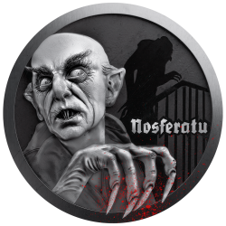 KLASYKA KINA NIEMEGO – NOSFERATU 1 OZ 1 DOLAR SREBRNA MONETA NIUE 2025