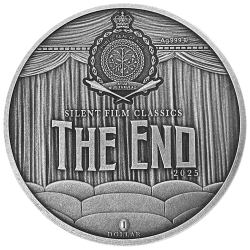 SILENT FILM CLASSICS – NOSFERATU 1 OZ 1 DOLLAR SILVER COIN NIUE 2025