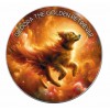 GILDORA THE GOLDEN RETRIEVER - NEBULA DOGS 1 OZ 1 DOLLAR SILVER COIN USA 2025