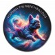 FORNARA THE FRENCH BULLDOG - NEBULA DOGS 1 OZ 1 DOLLAR SILVER COIN USA 2025