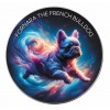 FORNARA THE FRENCH BULLDOG - NEBULA DOGS 1 OZ 1 DOLLAR SILVER COIN USA 2025