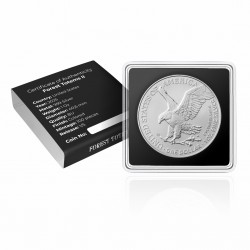 BRAMBLE BOAR - DZIK- LEŚNE TOTEMY II 1 OZ 1 DOLAR STANY ZJEDNOCZONE AMERYKI SREBRNA MONETA 2025