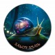 SALUN SNAIL - ŚLIMAK - LEŚNE TOTEMY II 1 OZ 1 DOLLAR UNITED STATES OF AMERICA SILVER COIN 2025
