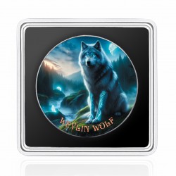 WEYLIN WOLF - WILK - LEŚNE TOTEMY II 1 OZ 1 DOLLAR UNITED STATES OF AMERICA SILVER COIN 2025