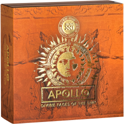 APOLLO DIVINE FACES OF THE SUN 3 OZ 5 DOLLARS SILVER COIN NIUE 2025