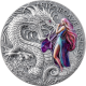 THE DRAGONOLOGY - STONEGAZE BASILISK 2 OZ 2000 FRANCS SILVER COIN CAMEROON 2025