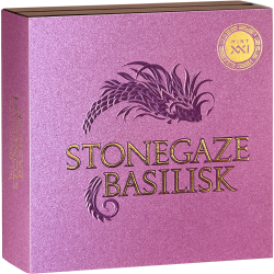 THE DRAGONOLOGY - STONEGAZE BASILISK 2 OZ 2000 FRANCS SILVER COIN CAMEROON 2025