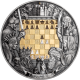 KING'S GAMBIT CHESS BATTLE 3 OZ 7 DOLLARS SILVER COIN NIUE 2025