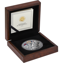 IMPERIUM FRANCUSKIE 2 OZ 2000 FRANCS SREBRNA MONETA KAMERUN 2025