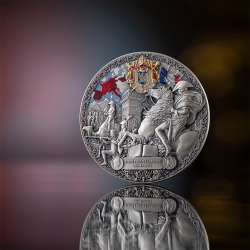 IMPERIUM FRANCUSKIE 2 OZ 2000 FRANCS SREBRNA MONETA KAMERUN 2025