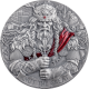 KING CNUT THE GREAT THE WAY TO VALHALLA 2 OZ 2000 FRANCS SILVER COIN CAMEROON 2025