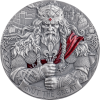 KING CNUT THE GREAT THE WAY TO VALHALLA 2 OZ 2000 FRANCS SILVER COIN CAMEROON 2025
