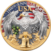 UNITED WE STAND - 250 YEARS OF U.S. INDEPENDENCE 2 OZ 5 DOLLARS SILVER COIN NIUE 2026