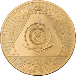 UNITED WE STAND - 250 YEARS OF U.S. INDEPENDENCE 2 OZ 5 DOLLARS SILVER COIN NIUE 2026