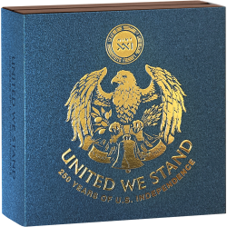 UNITED WE STAND - 250 YEARS OF U.S. INDEPENDENCE 2 OZ 5 DOLLARS SILVER COIN NIUE 2026