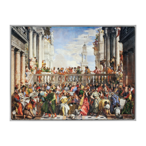 THE WEDDING AT CANA- PAOLO VERONESE'S - 2.5 OZ 999 Ag, 750 g 999 Zn, 120 g 999 Cu 10000 FR REPUBLIC OF CHAD 2024