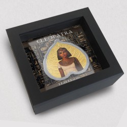 LEAVES OF THE NILE - CLEOPATRA 1 OZ 1 DOLLAR SILVER COIN NIUE 2025