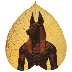 LIŚCIE NILU LEAVES OF THE NILE - ANUBIS 1 OZ 1 DOLLAR SILVER COIN NIUE 2025