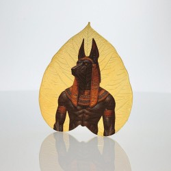 LEAVES OF THE NILE - ANUBIS 1 OZ 1 DOLLAR SILVER COIN NIUE 2025