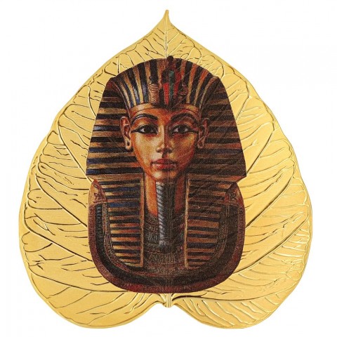 TUTANKHAMUN- LIŚCIE NILU LEAVES OF THE NILE - 1 OZ 1 DOLLAR SILVER COIN NIUE 2025