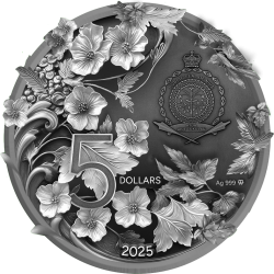 STRAŻNIK LASU 2 OZ 5 DOLARÓW SREBRNA MONETA NIUE 2025