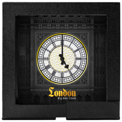 LONDON BIG BEN - CITY HALL CLOCK 1 OZ 5 EURO SILVER COIN MALTA 2025