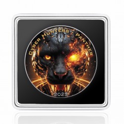 PANTERA - CYBER ŁOWCY - 1 OZ 1 DOLAR STANY ZJEDNOCZONE AMERYKI SREBRNA MONETA 2025