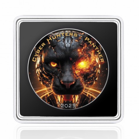 SCORPION - CYBER HUNTERS 1 OZ 1 DOLLAR UNITED STATES OF AMERICA SILVER COIN 2025