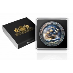HMS VICTORY - FAMOUS SHIPS 1 OZ 1 DOLLAR UNITED STATES OF AMERICA SILVER COIN 2025