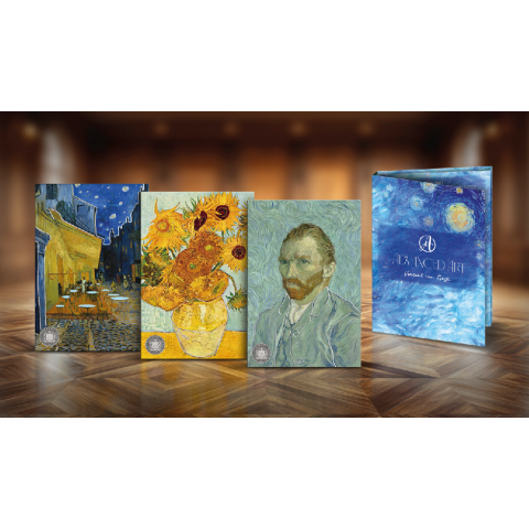 ADVANCED ART VINCENT VAN GOGH 3 x 1 OZ 3 x 5 DOLLARS SILVER COIN SAMOA 2025