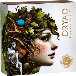 DRYAD - NATURE SPIRITS 2 OZ 2000 FRANCS SILVER COIN CAMEROON 2026