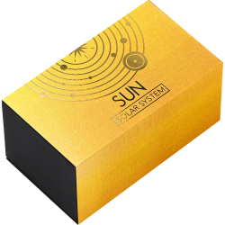 SUN SOLAR SYSTEM 2 OZ 10 CEDIS SILVER COIN GHANA 2026