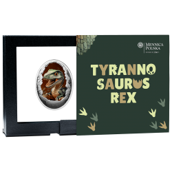 DINOSAURIA – TYRANNOSAURUS REX 16,81 GRAMM 500 FRANCS SILVER COIN CAMEROON 2025