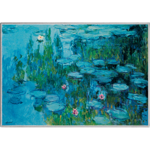 WATER LILIES ART GALLERY 1 OZ 1000 FRANCS SILVER COIN CAMEROON 2026