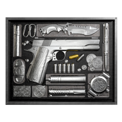 MISJA X - PISTOLET 2 OZ SREBRNA MONETA 5 TALA SAMOA 2025