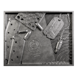 MISJA X - PISTOLET 2 OZ SREBRNA MONETA 5 TALA SAMOA 2025