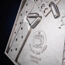 MISJA X - PISTOLET 2 OZ SREBRNA MONETA 5 TALA SAMOA 2025