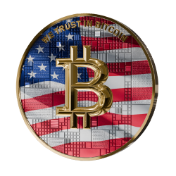 SATOSHI BITCOIN BTC USA 2025 21 GRAMM SILVER MEDAL 1000 SATOSHI 2025