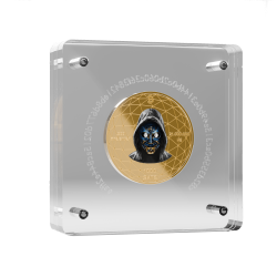 SATOSHI BITCOIN BTC USA 2025 21 GRAMM SILVER MEDAL 1000 SATOSHI 2025