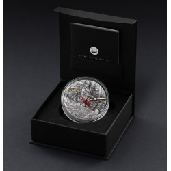 AL CAPONE - EMPIRES OF CRIME - 2 OZ 2000 FRANCS SILVER COIN CAMEROON 2025