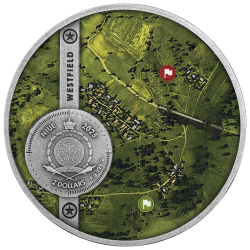 LEOPARD 120 VERBESSERT WORLD OF TANKS 1 OZ 2 DOLLARS SILVER COIN NIUE 2025