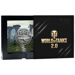 LEOPARD 120 VERBESSERT WORLD OF TANKS 1 OZ 2 DOLLARS SILVER COIN NIUE 2025