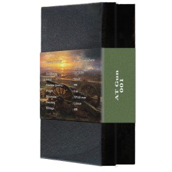 AT GUN ANTI-TANK GUN 2 OZ 10 CEDIS GHANA SILVER COIN 2026