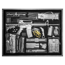 MISSION X - ASSAULT RIFLE 2 OZ SILVER COIN 5 TALA SAMOA 2025