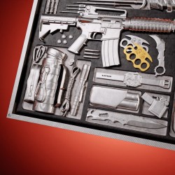 MISSION X - ASSAULT RIFLE 2 OZ SILVER COIN 5 TALA SAMOA 2025