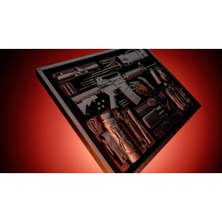 MISSION X - ASSAULT RIFLE 2 OZ SILVER COIN 5 TALA SAMOA 2025