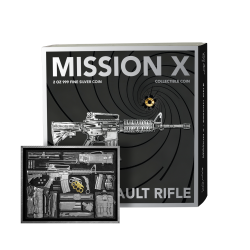 MISSION X - ASSAULT RIFLE 2 OZ SILVER COIN 5 TALA SAMOA 2025